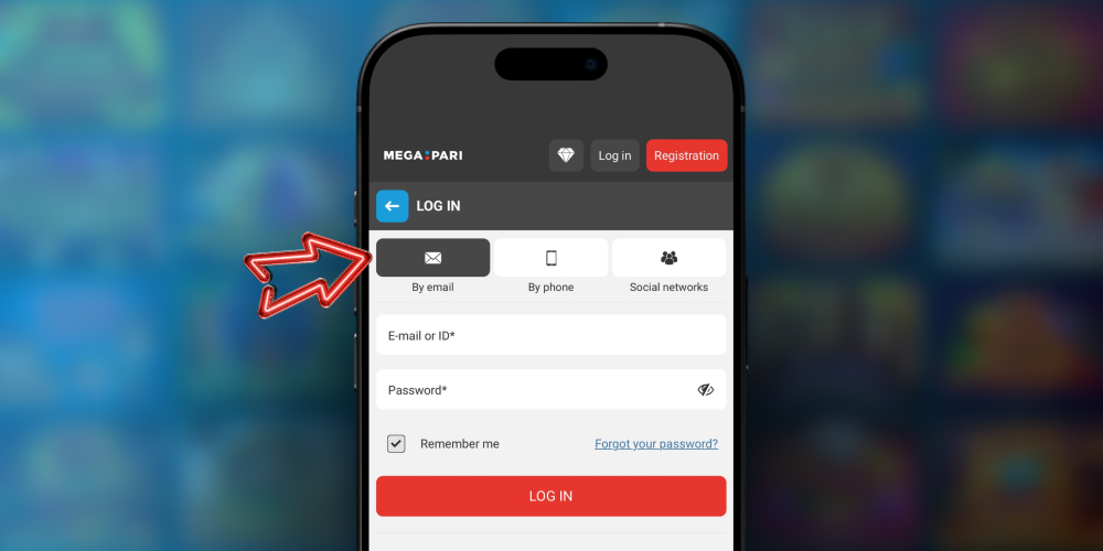 choose login method
