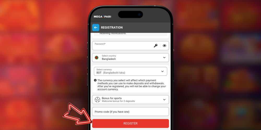 confirm your registration process