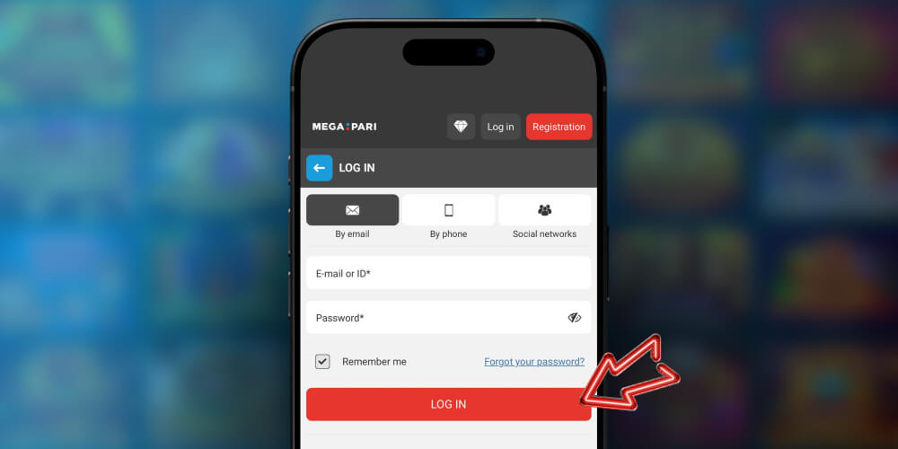 finish login process